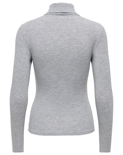 Only - ONLGlamour Langærmet Trøje - Light Grey Melange